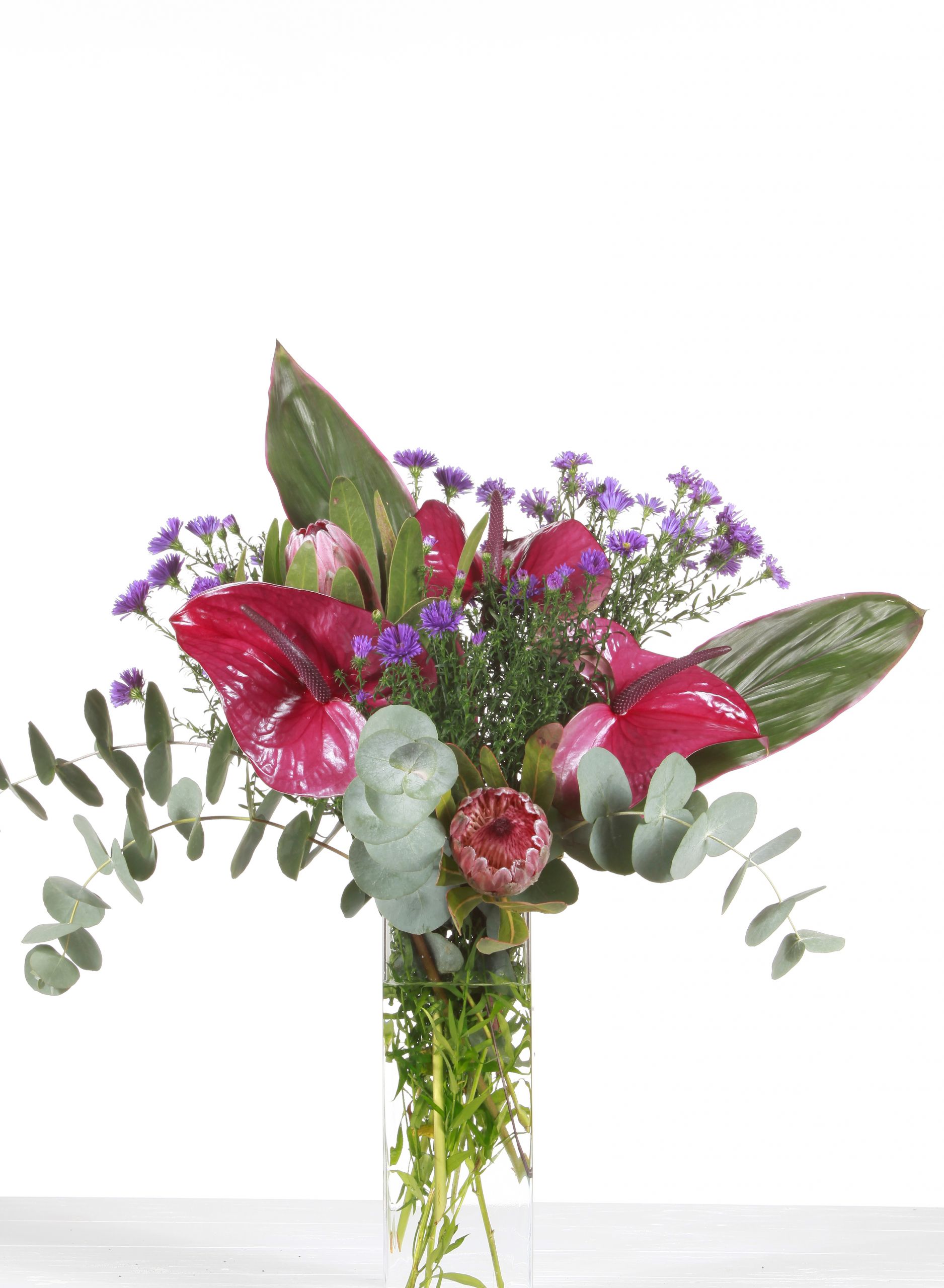 Saisonal handgebundenes Bouquet - Ladys Bunch